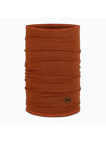 Multifunkciós csősál BUFF Lightweight Merino Wool solid cinnamon. Méret: OS barna