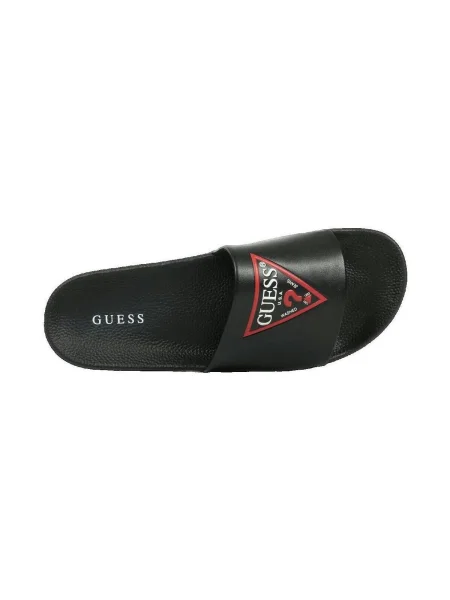 Pantofi Guess cu autograf negru