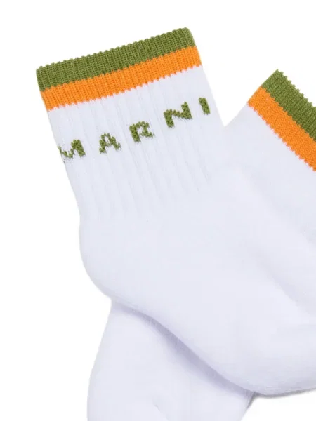 Skarpety dziecięce Marni białe