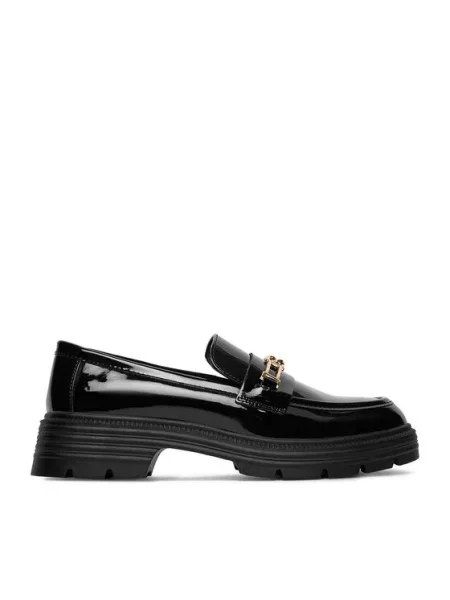 JENNY Loafersy czarny