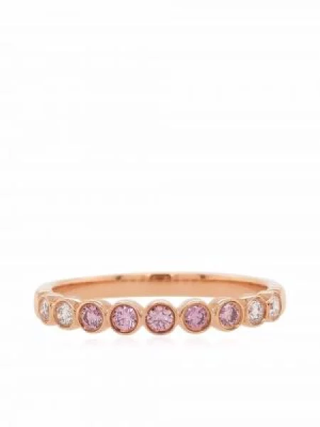 Prsten Hyt Jewelry s argylovým vzorem růžový