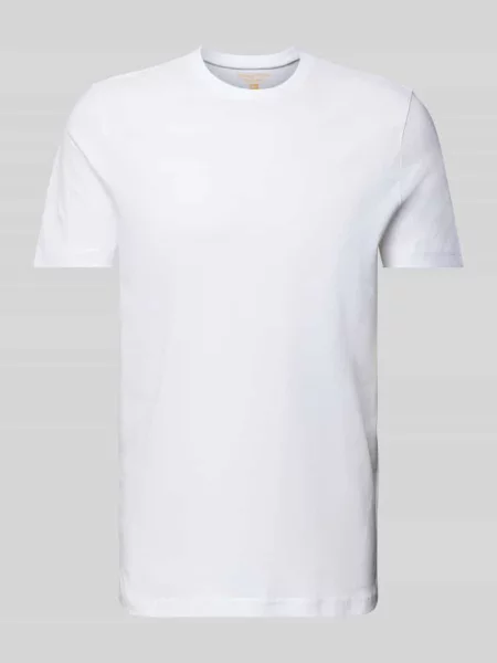 T-shirt z okrągłym dekoltem Christian Berg Men biała