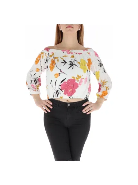 Top Guess cu model floral negru