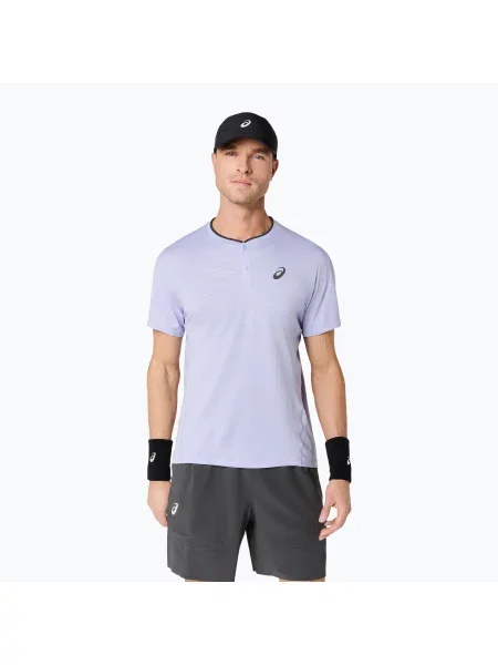 Tricou de tenis pentru bărbați ASICS Match SS Night Energy seastorm