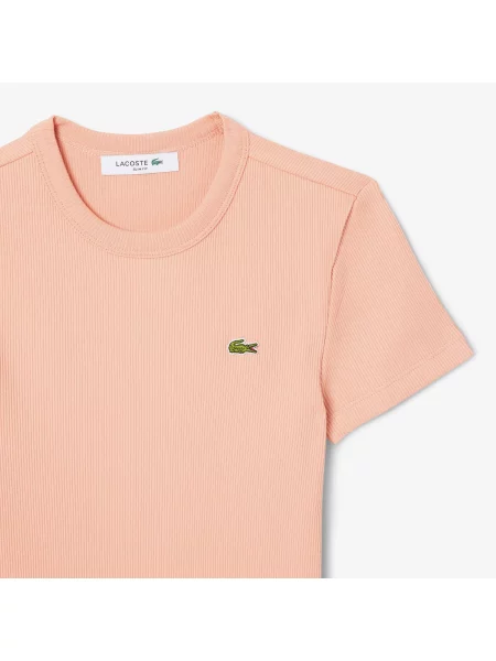 Футболка Lacoste бежевая