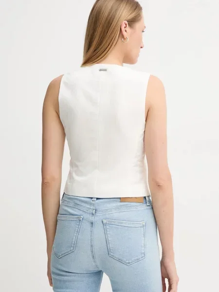 Vesta Calvin Klein jednořadá béžová