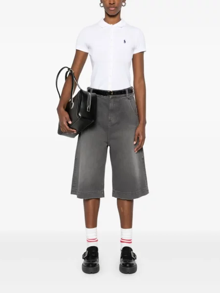 Haftowane polo Polo Ralph Lauren białe