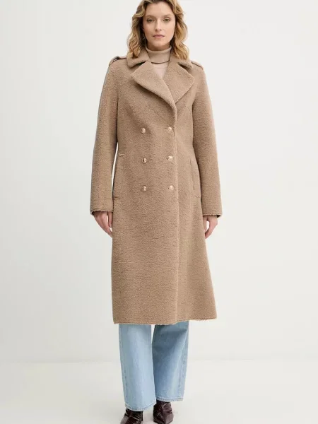 Guess płaszcz LAILA beżowy