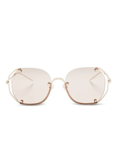 Ochelari de soare Emporio Armani cu imprimeu geometric