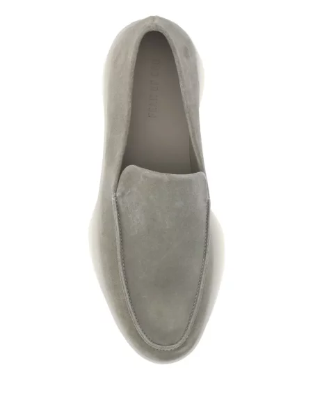 Pantofi loafer Fear Of God din piele de căprioară gri