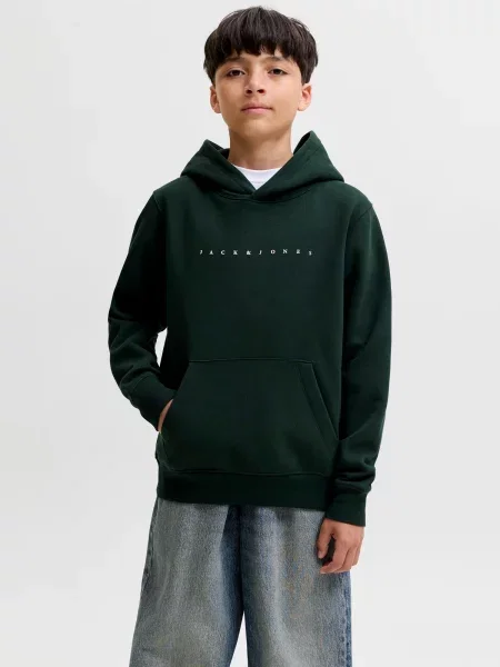 Jack & Jones Junior Μπλούζα φούτερ JJEStar έλατο λευκό