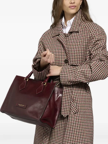 Geanta crossbody The Bridge din piele maro