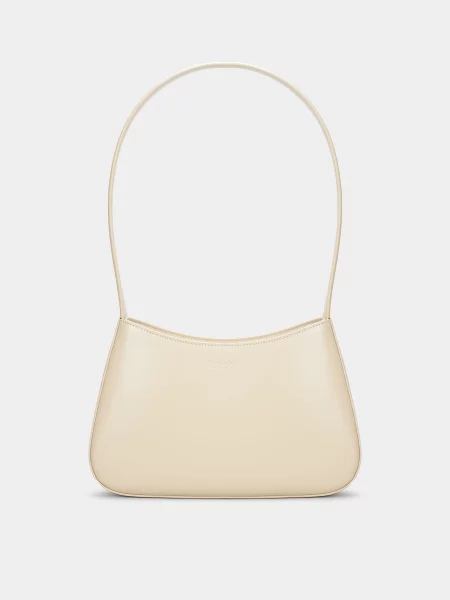 Braska Сумка Шкіра бежевий