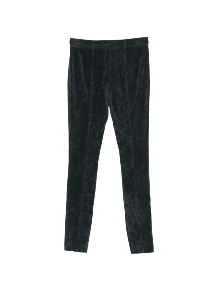 Pantaloni Alberta Ferretti de catifea gri