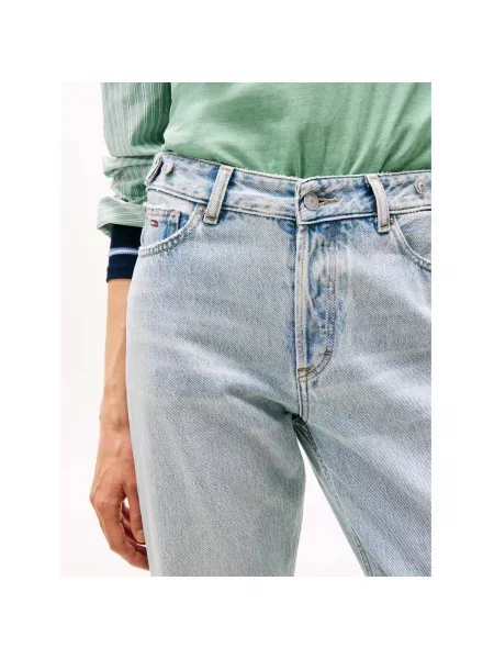Rifle Tommy Jeans modrá