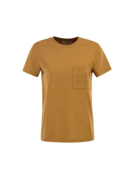 Koszulka Max Mara brązowa