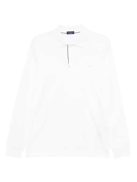 Polo Paul & Shark alb