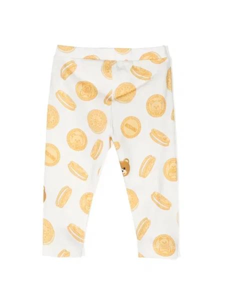 Dětské kalhoty Moschino bílé
