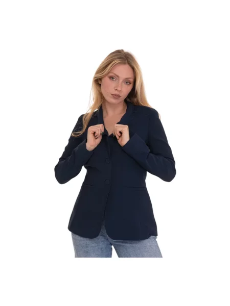 Marynarka Pennyblack ze stretchu niebieska