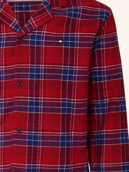 Tommy Hilfiger Piżama rot czerwona