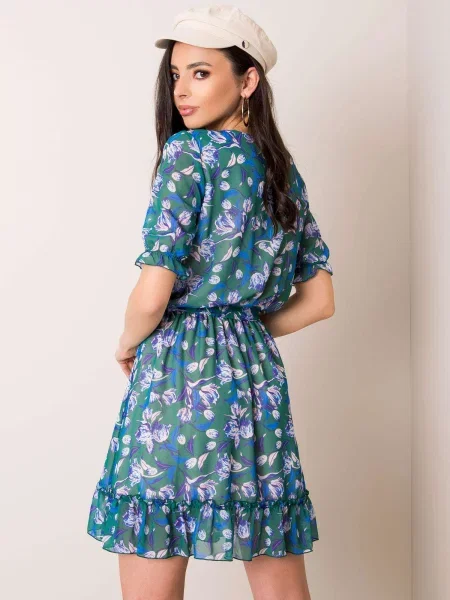 Rochie Lakerta de costum verde
