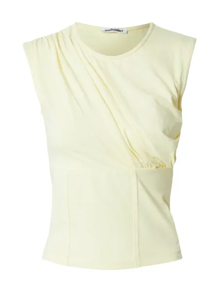 Studioselect Top Hanni deschis galben