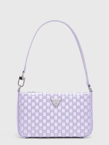 Чанта Guess TWILLER лилаво виолетово