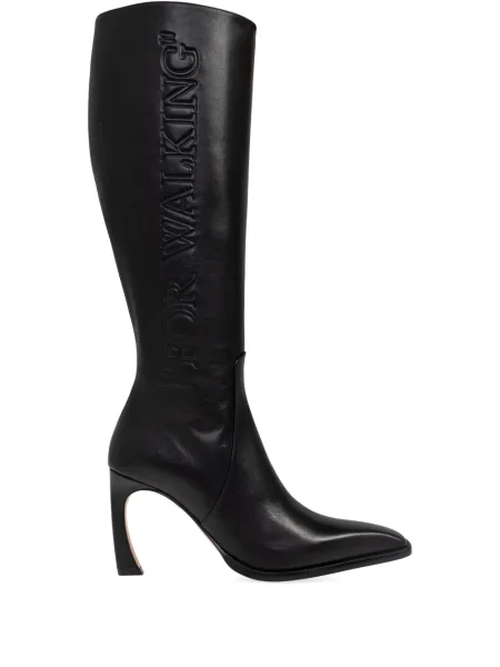 Botine Off-white alb