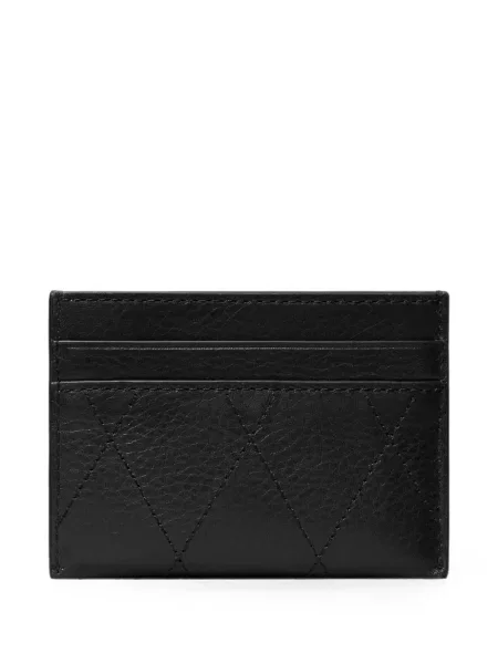 Matlasat portofel Tory Burch negru