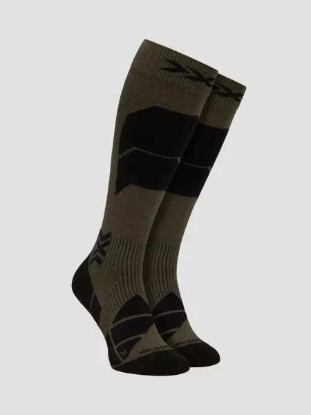Skarpety unisex X-Socks SKI PERFORM MERINO OTC SAND zielone
