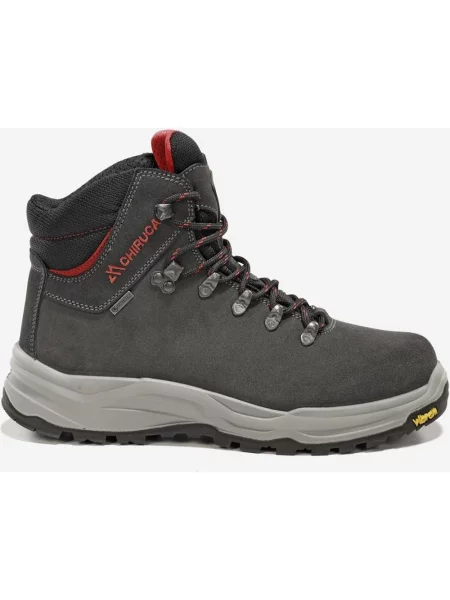 Buty trekkingowe Chiruca Montserrat Pro GORE-TEX ciemny czerwony 39 szary