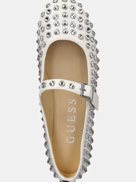 Балетки Guess белые