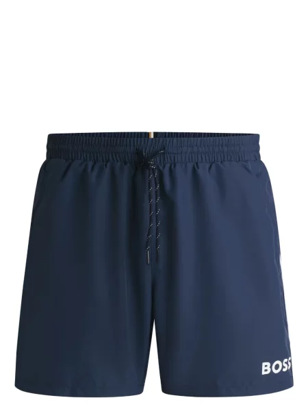 Долнища на бански Boss с принт синьо