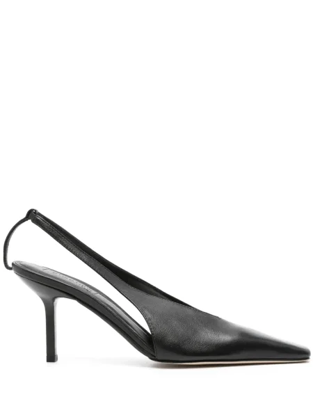 Pantofi cu toc Armarium slingback negru