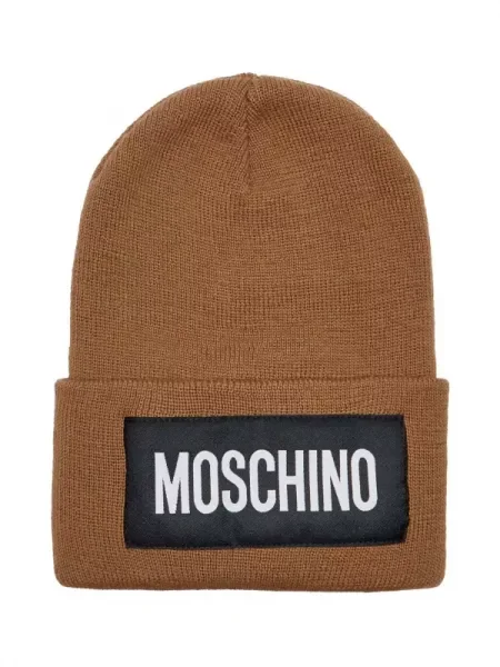 Moschino Sapka gyapjú hozzáadásával barna