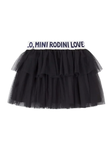 Gyerek mini szoknya Mini Rodini fekete