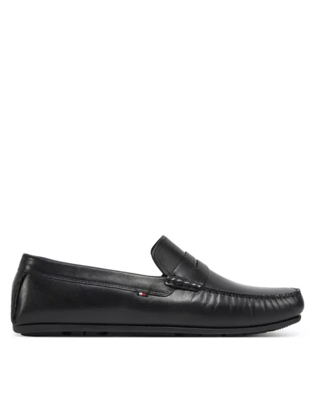 Mokasyny Tommy Hilfiger czarne
