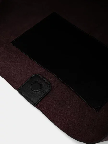 Шкіряна сумочка AllSaints ASHA червоний