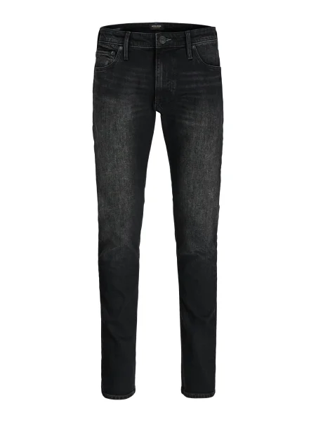 JACK & JONES Jeans JJIGLENN JJEVAN denim negru