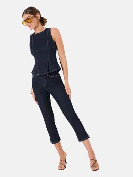 Friends Like These Top închis albastru