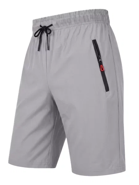 Pantaloni scurți de sport J.style gri