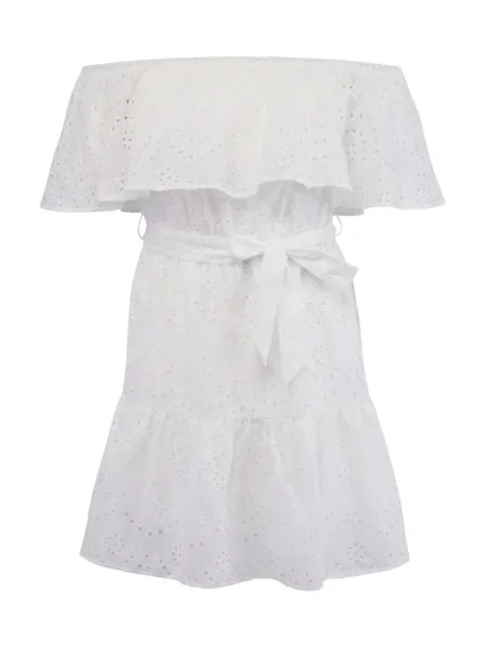Trendyol Curve Rochie de vară alb