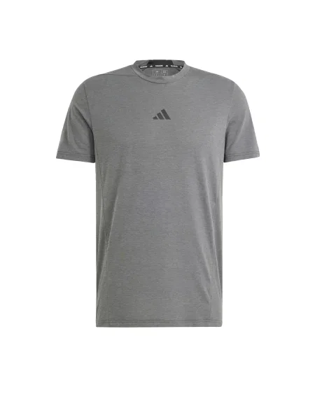 ADIDAS PERFORMANCE Tricou funcțional Designed For Training Workout' gri