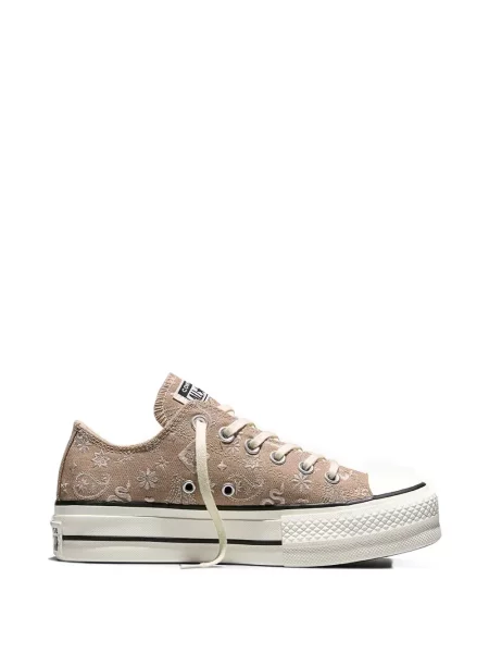Sneakerși Converse Chuck Taylor All Star cu platformă cu model paisley streetstyle negru