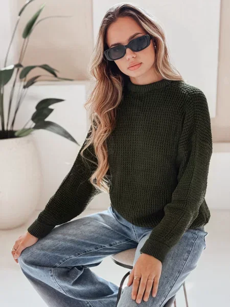 Sweter CAMERON Dstreet zielony