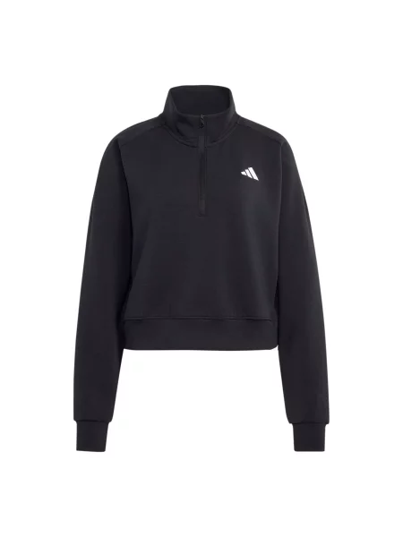 ADIDAS PERFORMANCE Hanorac sport CLIMACOOL TENNIS negru alb