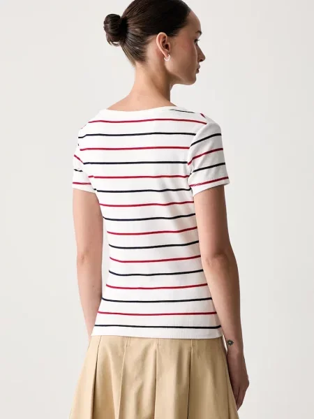 Tommy Jeans T-shirt z biała