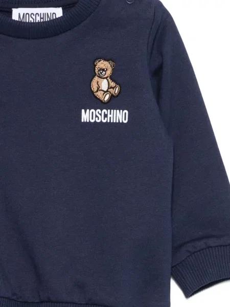 Bluza nierozpinana dziecięca Moschino niebieska