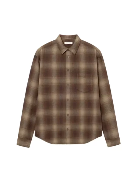 Koszula Wood Wood casual brązowa