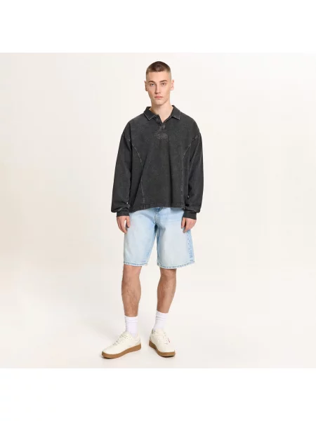 Джинсовые шорты Cropp синие